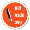xEditor for Pdf Vsdx Svg