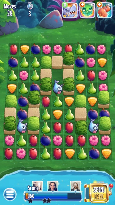 Скриншот Fruit Nibblers