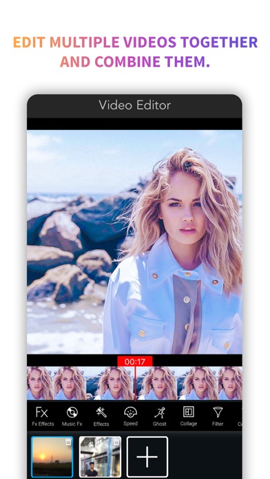 تطبيق للايفون و الايباد Video Editor Filters لعمل مونتاج للفيديو
