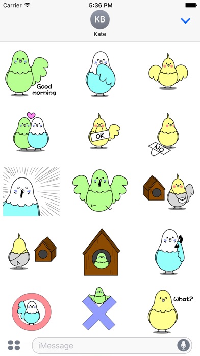 Drooping eyes true parrotsのスクリーンショット1 Drooping eyes true parrotsのスクリーンショット1