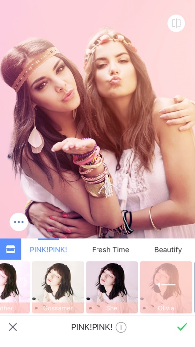 Screenshots of Meitu for iPhone