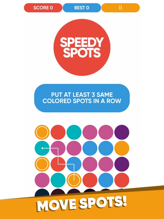 Speedy Spots на iPad
