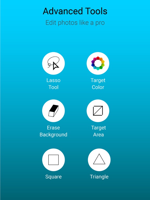 Screenshots of Background Eraser Remover - Superimpose Transparent Photo Editor App for iPad