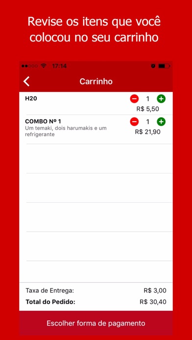 Captura de tela do iPhone 4