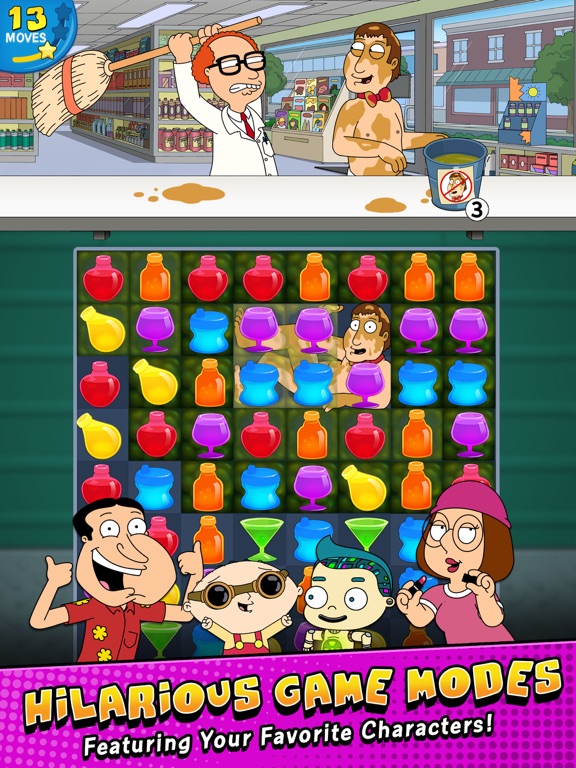 Screenshots of Family Guy- Another Freakin' Mobile Game for iPad