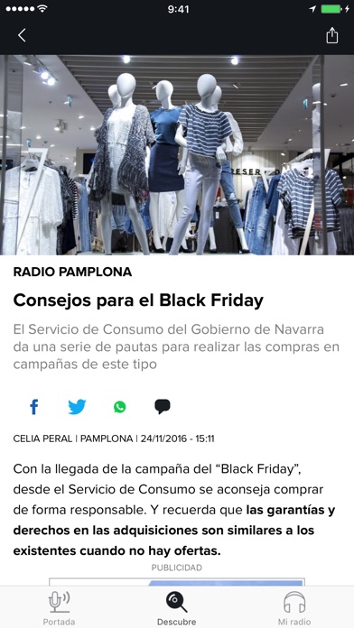 Captura de pantalla del iPhone 2