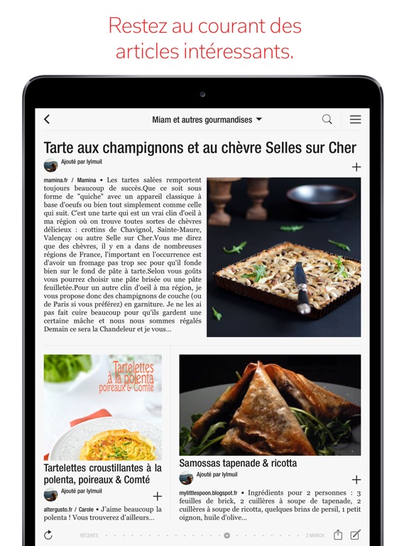 Capture d’écran iPad 2