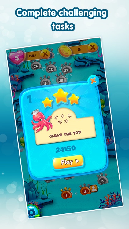 Fish Bubble Shooter Games - A Match 3 Puzzle Game by Xiling Gong