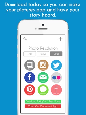 Screenshots of Quick Cap Free - Captions And Quotes Maker for iPad