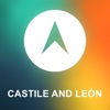 Castile and Leon, Spain Offline GPS : Car Navigation castile region of spain 