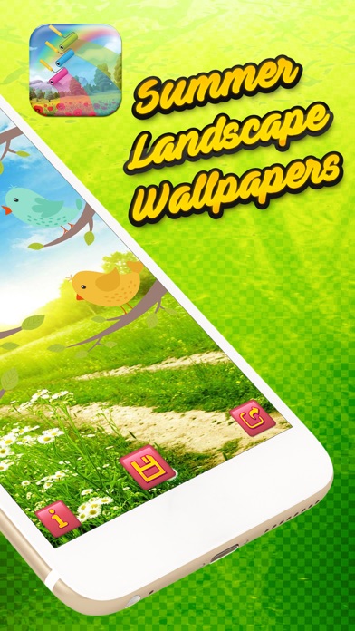 夏の風景壁紙 無料の自然背景画像とサニービーチのテーマ Iphoneアプリ Applion