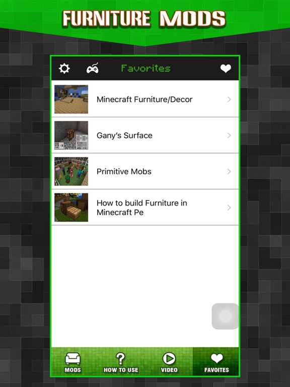 Screenshots of New Furniture Mods - Pocket Wiki & Game Tools for Minecraft PC Edition for iPad