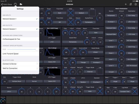 Roland ax synth patch editors