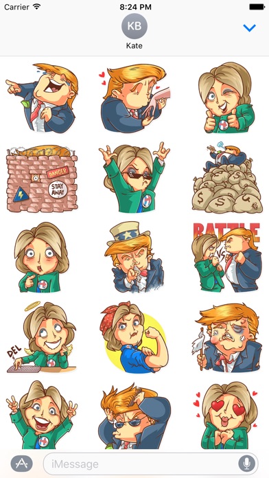 download Election Day Emoji Stickers - for iMessage apps 1