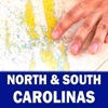 North Carolina & South Carolina – Raster Nautical agritourism south carolina 