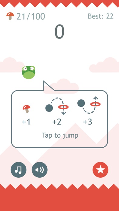 Screenshots of Hop Hop Hop for iPhone