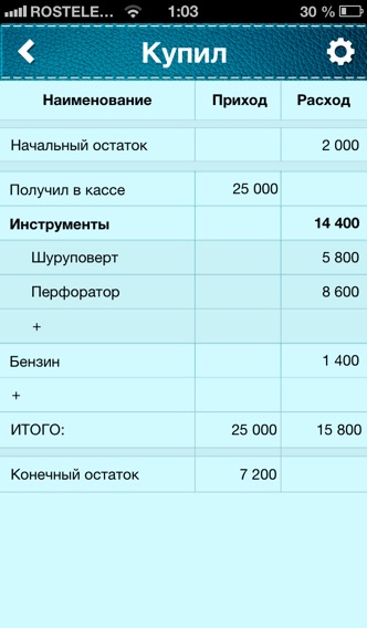 Снимок экрана iPhone 2