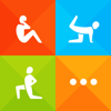 Azumio Inc. - Instant Fitness : 600+ exercises, 100+ workouts, home, exercise workout trainer, 7 minute workout, on-the-go personal mobile fitness trainer by Fitness Buddy and Instant Heart Rate  artwork