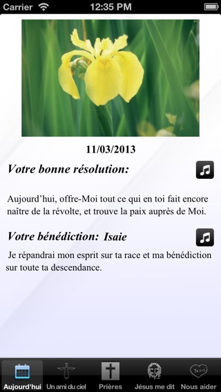 Capture d’écran iPhone 2