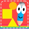 Montessori tracing and coloring games for kindergarten kids free email tracing