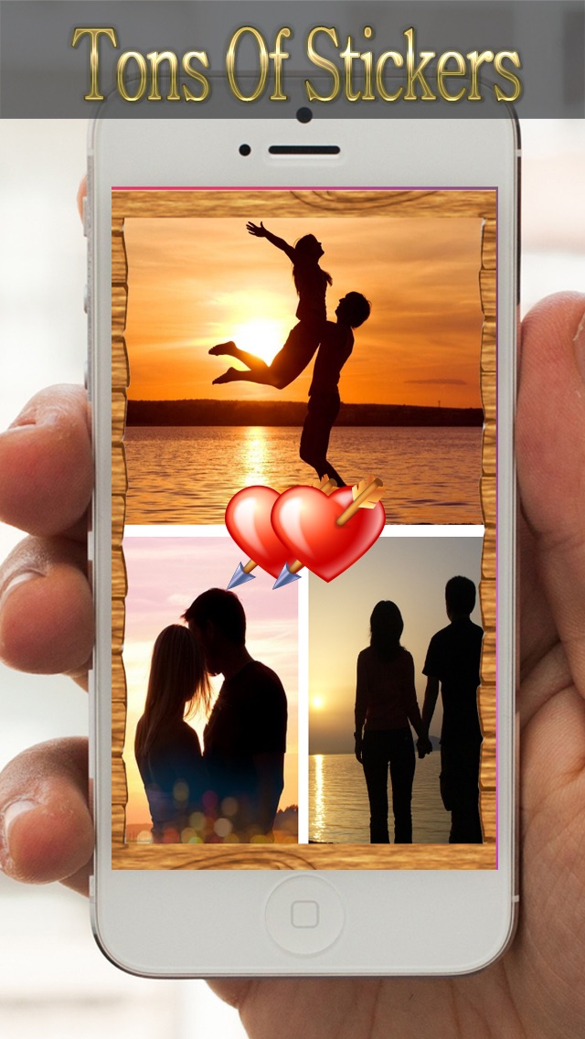 Screenshots of Photo Joiner Free App - You Pic Collage & Image Frame for iPhone