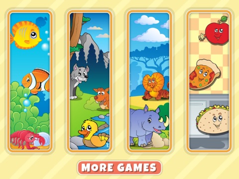 Скачать игру Animal and Food Mix & Match Puzzle for Kids and Toddlers