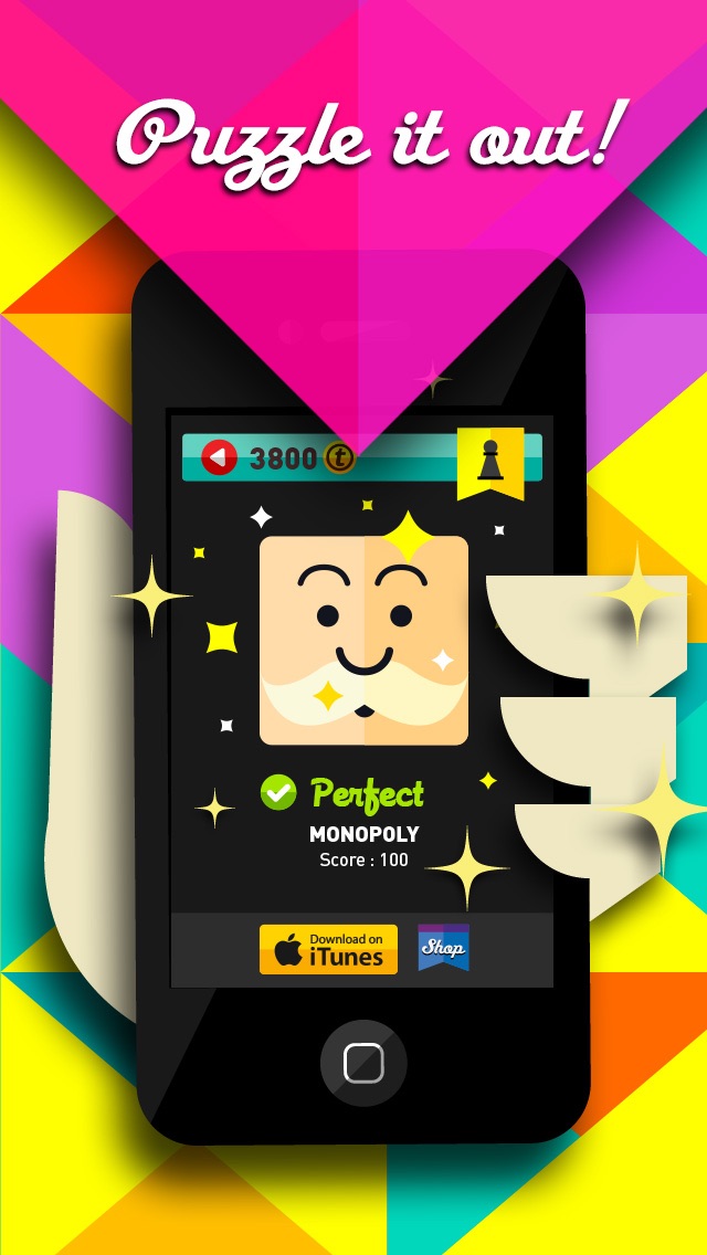 Screenshots of Icon Pop Quiz for iPhone
