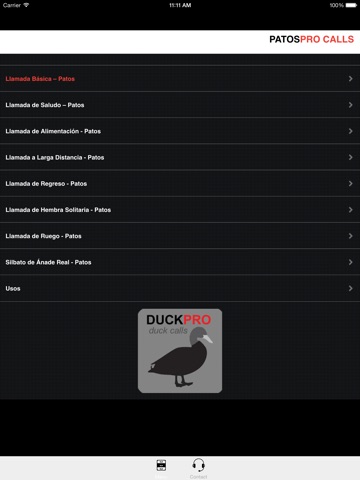 Captura de pantalla del iPad 3