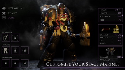 Screenshots of Warhammer 40,000: Deathwatch - Tyranid Invasion for iPhone
