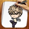 Easy Draw For One Punch Man Anime one punch man myanimelist 
