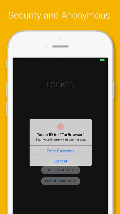 Screenshots of VPN Browser - TOR-powered free VPN for anonymous Internet browsing for iPhone