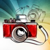 Vintage Photo Editor – Floral Frames, Retro Stickers and Color.s Splash Effect retro photo effect 