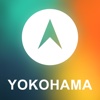 Yokohama, Japan Offline GPS : Car Navigation yokohama kanagawa japan 