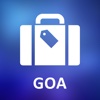 Goa, India Detailed Offline Map goa india nightlife 
