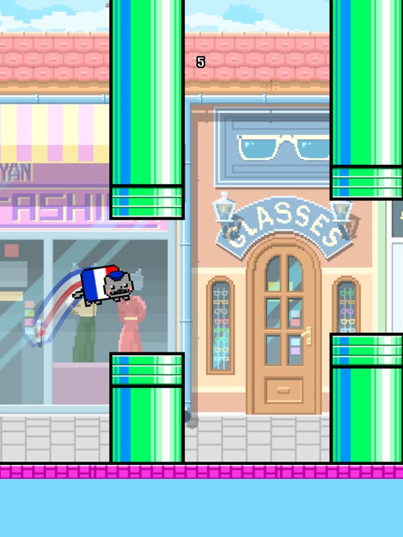 Screenshots of Flappy Nyan for iPad