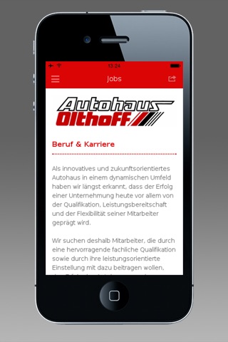Screenshot of Autohaus Olthoff GbR