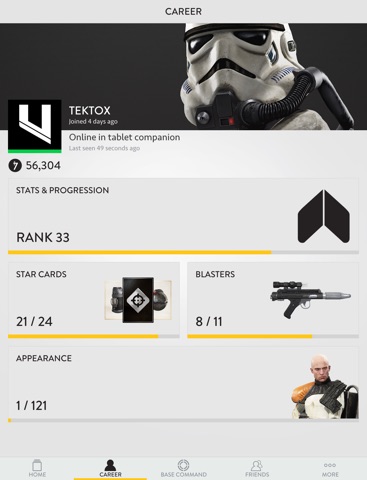 Screenshots of Star Wars™ Battlefront™ Companion for iPad