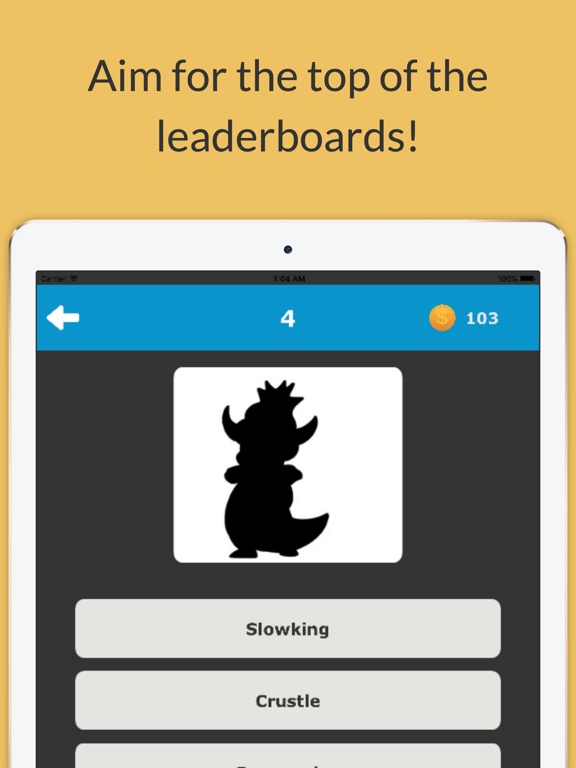 Screenshots of Monster Trivia Quiz - Pokemon Fan Edition for iPad