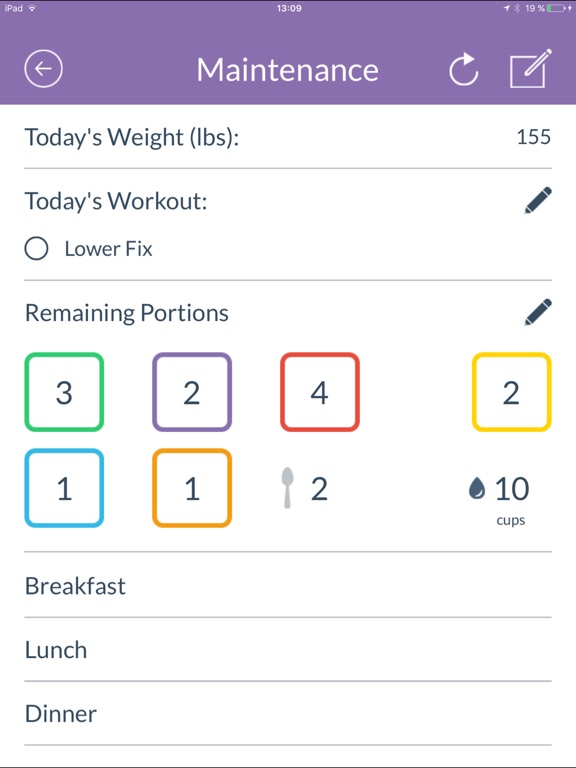 isagenix measurement tracker