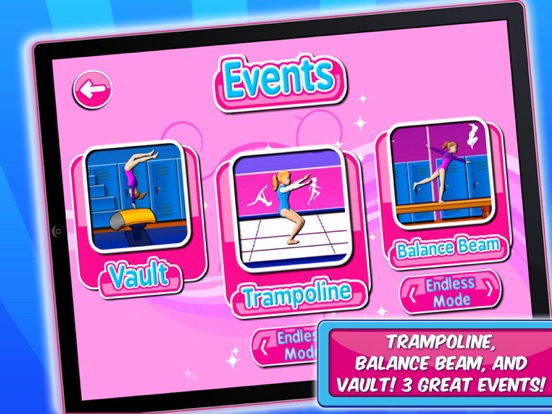 Gymnastic & Dance Girls Game на iPad