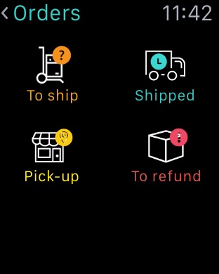 Captura de pantalla del iPhone 2