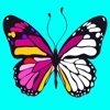 Butterfly & Flower Art Therapy: Free Fun Coloring Games for Adults - Stress Relief Coloring Book Pages flower coloring pages 