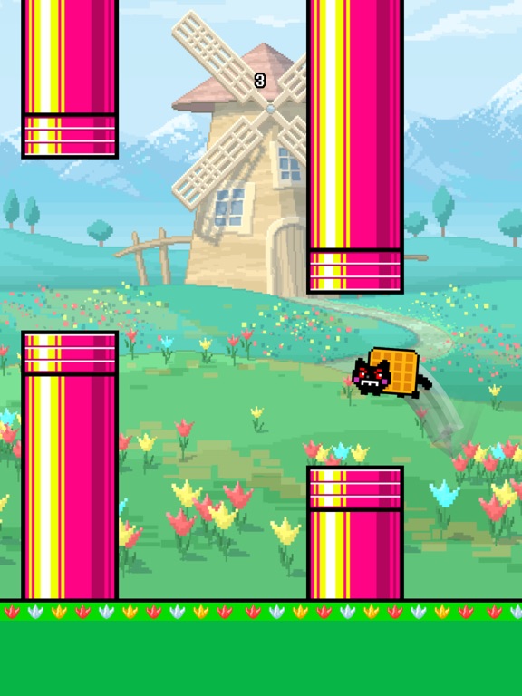 Screenshots of Flappy Nyan for iPad