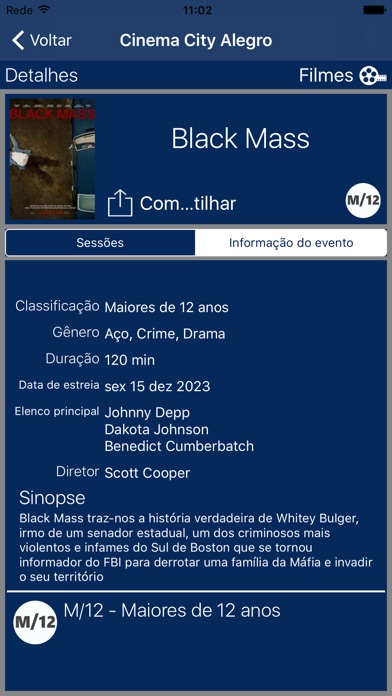 Captura de pantalla del iPhone 4