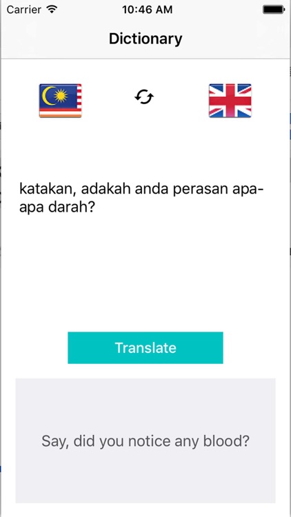 Translate english to malay picture