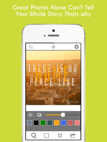 Screenshots of Quick Cap Free - Captions And Quotes Maker for iPad