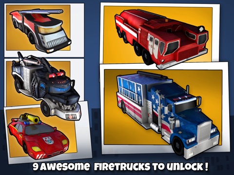 Fire Truck 3Dのおすすめ画像2