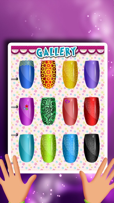 Pretty Nail Salon Makeover Polish Designs Games Free Chocolate Nails Art Game