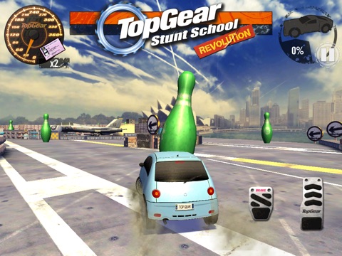 Screenshots of Top Gear: Stunt School Revolution for iPad