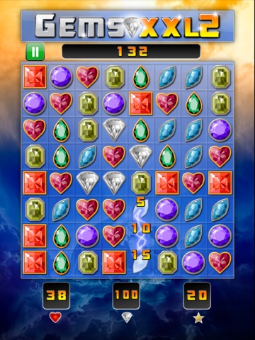 Gems XXL 2: Давайте собирать драгоценности на iPad